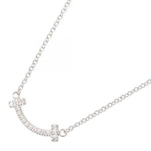 TIFFANY 18k Silver Diamond Necklace